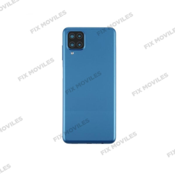 Tapa Trasera Samsung A12 A125F Azul con Lente