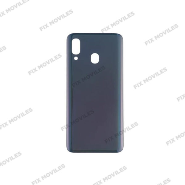 Tapa Trasera Samsung A20 A205F Negro