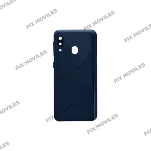 Tapa Trasera Samsung A30 A305F Azul con Lente