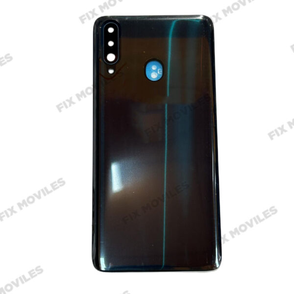 Tapa Trasera Samsung A20S A207F Verde con Lente