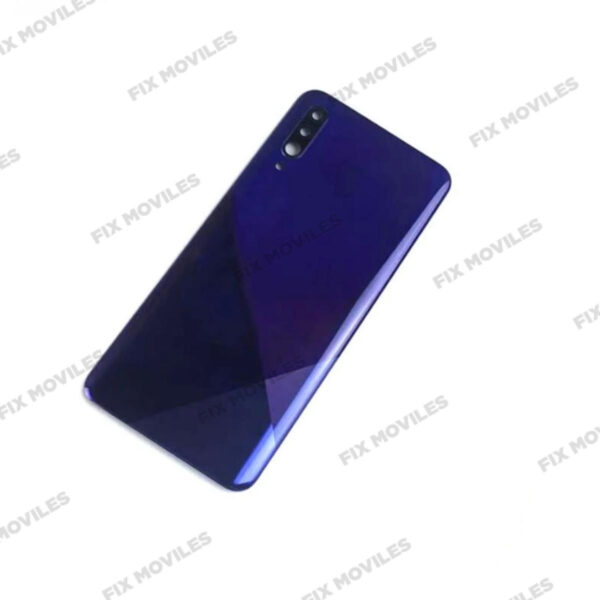 Tapa Trasera Samsung A30S A307F Azul con Lente