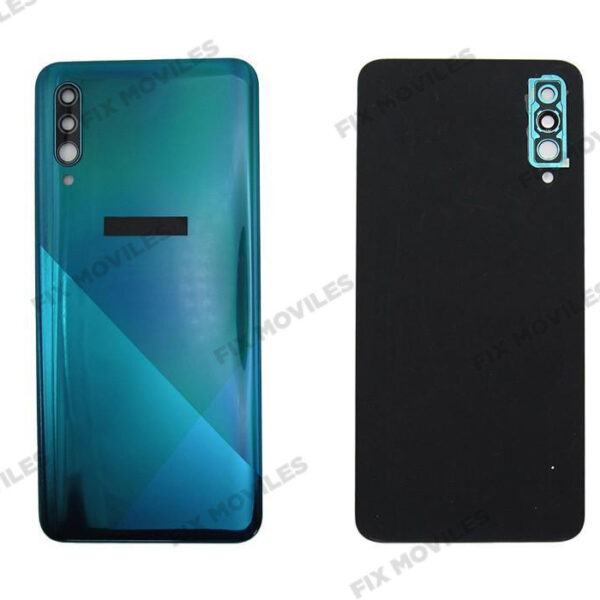 Tapa Trasera Samsung A30S A307F Verde con Lente