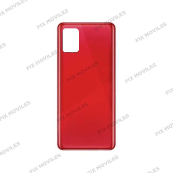 Tapa Trasera Samsung A31 A315F Rojo