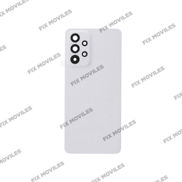 Tapa Trasera Samsung A53 5G A536B Blanca con Lente