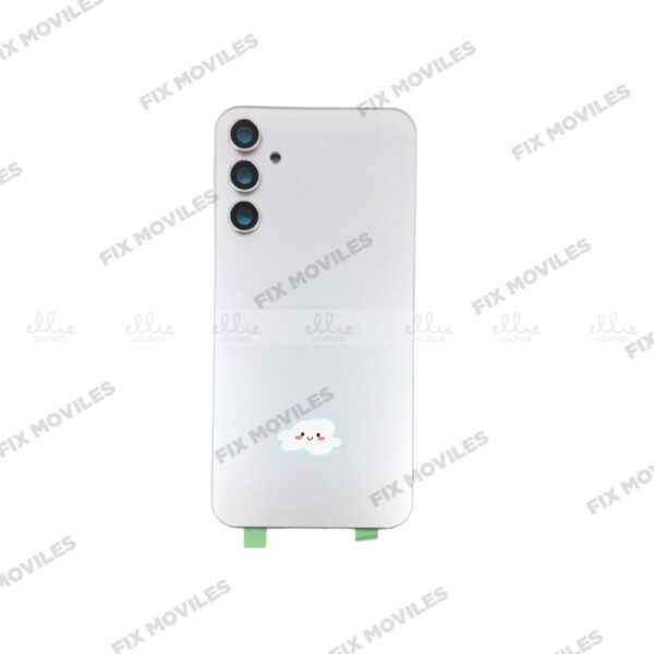 Tapa Trasera Samsung A34 5G A346B Plata con Lente