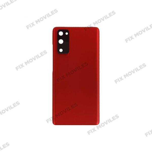 Tapa Trasera Samsung S10 Lite G770F Rojo con Lente