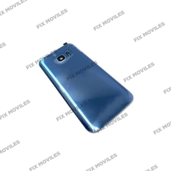 Tapa Trasera Samsung SM-G935 GALAXY S7 EDGE Azul con Lente