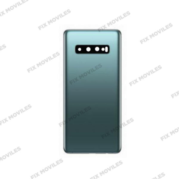 Tapa Trasera Samsung SM-G973 GALAXY S10 Verde con Lente