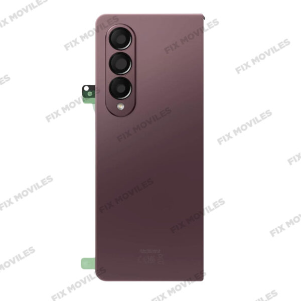 Tapa Trasera Samsung Z Fold 4 5G Blanco con Lente EXCELLENT