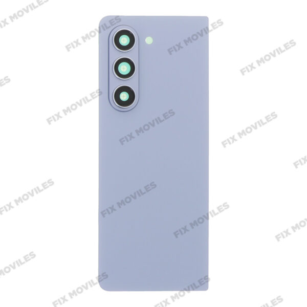Tapa Trasera Samsung Z Fold 5 Azul con Lente
