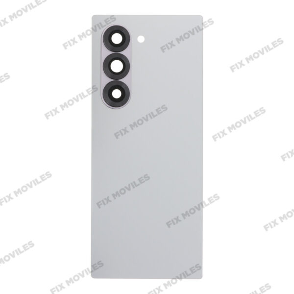 Tapa Trasera Samsung Z Fold 6 Plata con Lente