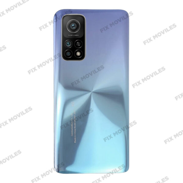 Tapa Trasera Xiaomi Mi 10T 5G / Mi 10T Pro 5G Azul con Lente OEM