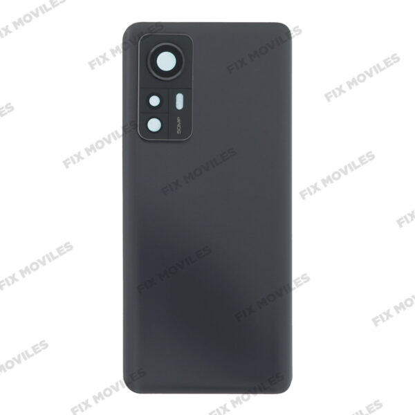 Tapa Trasera Xiaomi Mi 12 5G / Mi 12X Negro con Lente EXCELLENT