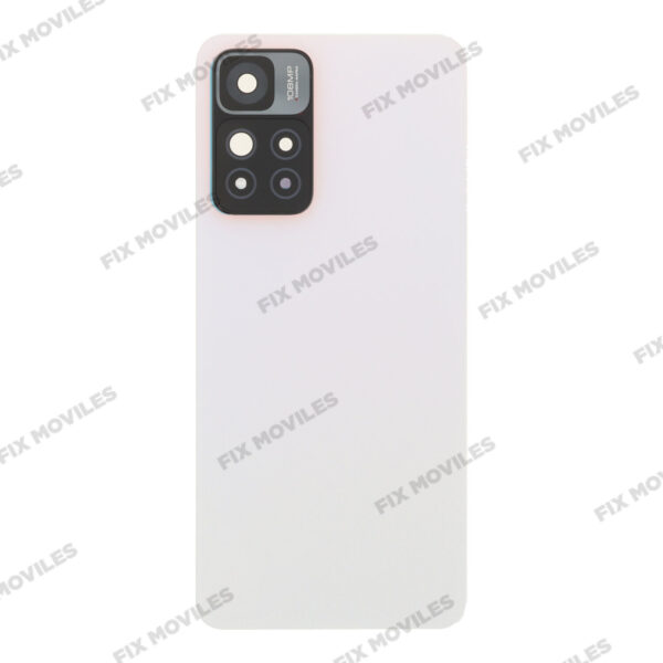 Tapa Trasera Xiaomi Redmi Note 11 Pro Plus 5G Blanco con Lente OEM