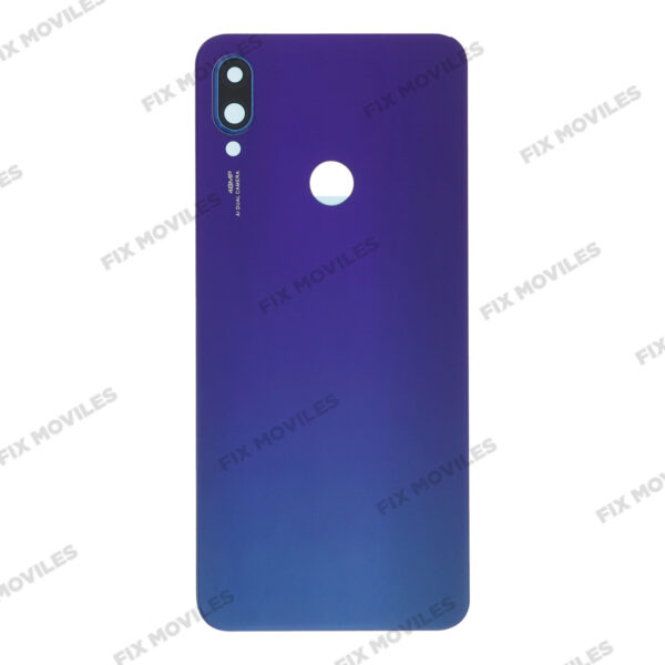 Tapa Trasera Xiaomi Redmi Note 7 Azul con Lente OEM