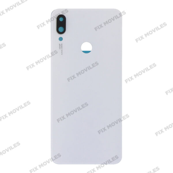 Tapa Trasera Xiaomi Redmi Note 7 Blanca con Lente OEM