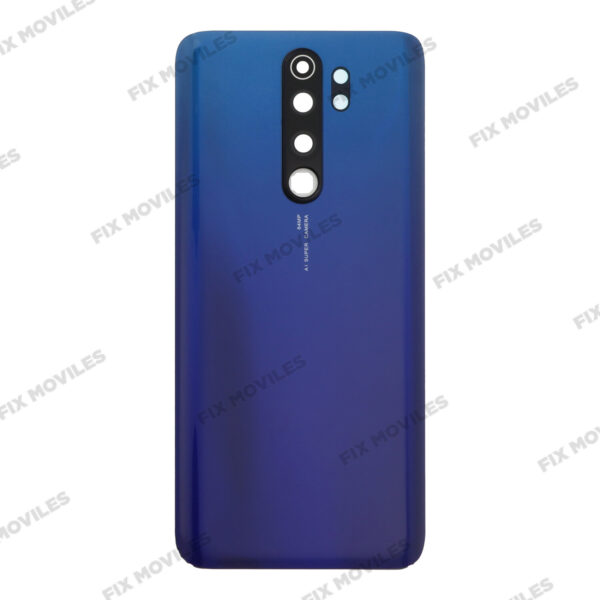 Tapa Trasera Xiaomi Redmi Note 8 Pro Azul con Lente OEM