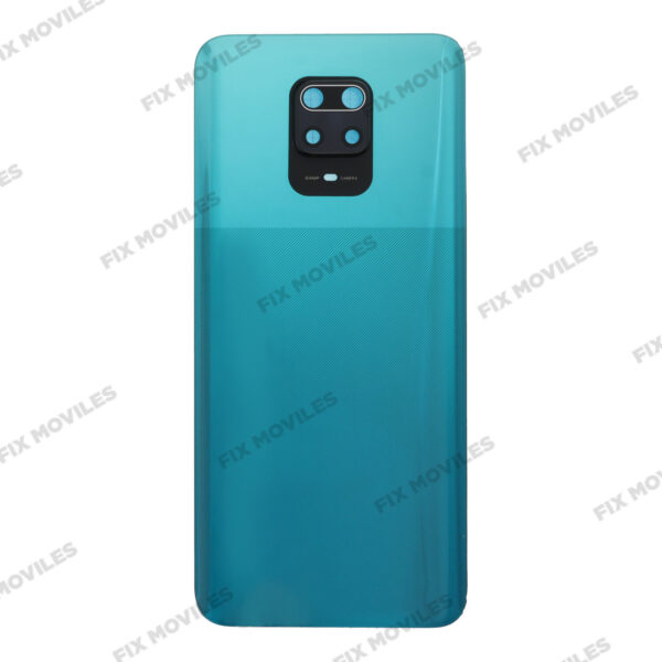 Tapa Trasera Xiaomi Redmi Note 9S /Redmi Note 9 Pro Verde con Lente OEM