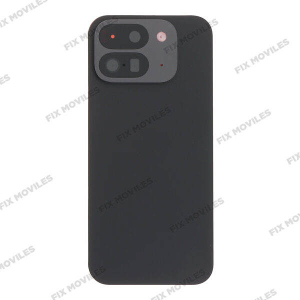 Tapa Trasera para Google Pixel 9 Pro Fold Negro con Lente EXCELLENT