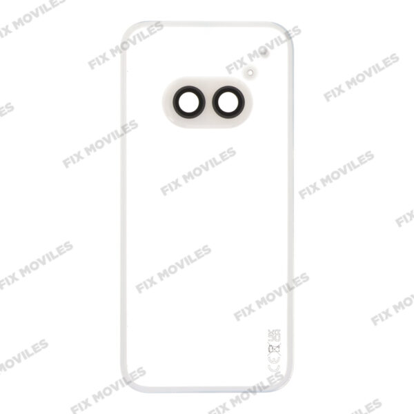 Tapa Trasera para Nothing Phone 2A Blanco con Lente EXCELLENT