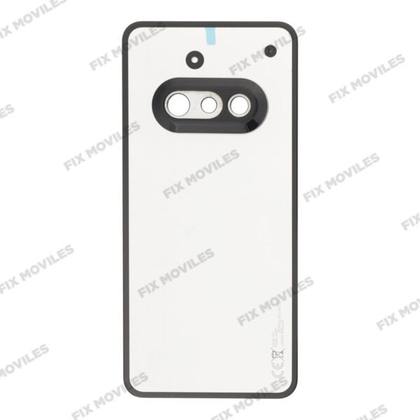 Tapa Trasera para Nothing Phone 3A Blanco con Lente EXCELLENT
