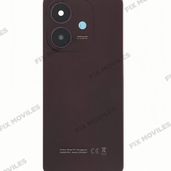 Tapa Trasera para OPPO A60 5G CPH2683 / A3X 4G CPH2641 Rojo con Lente EXCELLENT