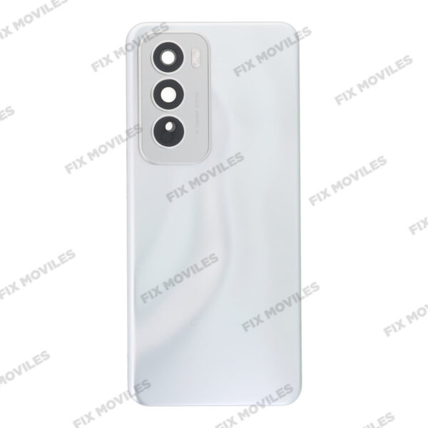 Tapa Trasera para OPPO Reno 12 5G Plata con Lente EXCELLENT