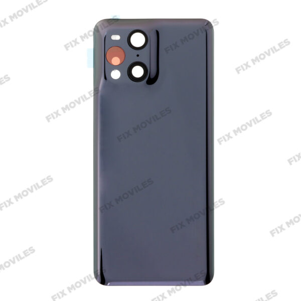 Tapa Trasera para OPPO Find X3 Pro Negro con Lente OEM