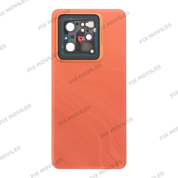 Tapa Trasera para Realme GT7 Pro Naranja con Lente EXCELLENT