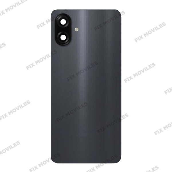 Tapa Trasera para Samsung A07 4G A075F Negro con Lente