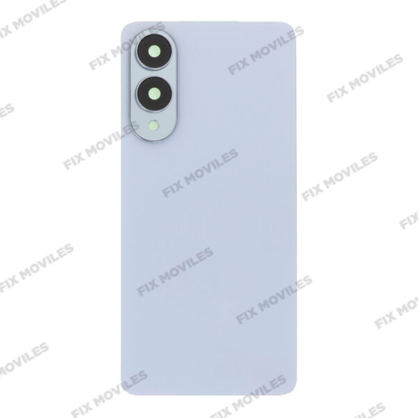 Tapa Trasera para Samsung S25 Edge Azul con Lente EXCELLENT