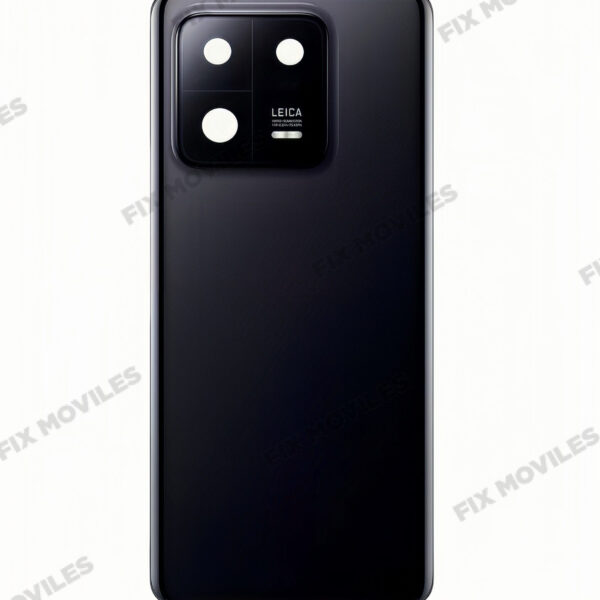 Tapa Trasera para Xiaomi 13 Pro Negro con Lente EXCELLENT