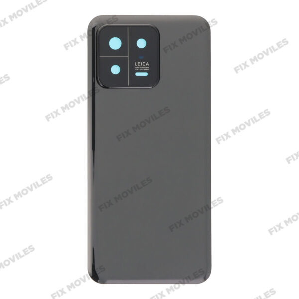 Tapa Trasera para Xiaomi Mi 13 Negro con Lente OEM