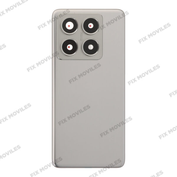 Tapa Trasera para Xiaomi Mi 14T Pro Gris con Lente EXCELLENT
