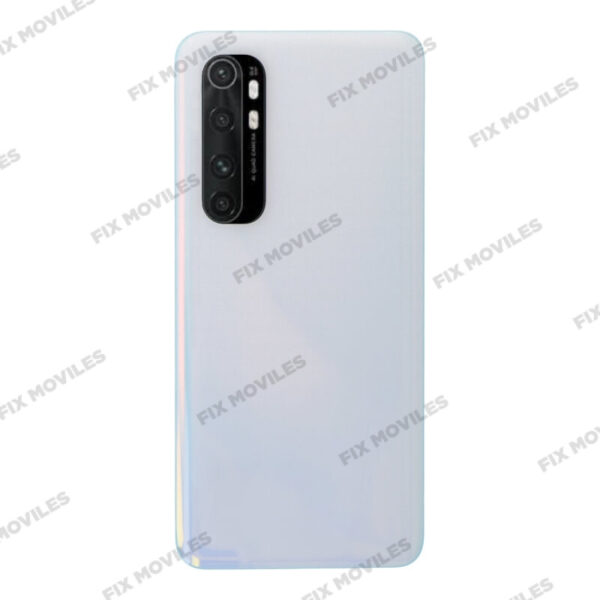 Tapa Trasera para Xiaomi Note 10 Lite Blanco con Lente OEM