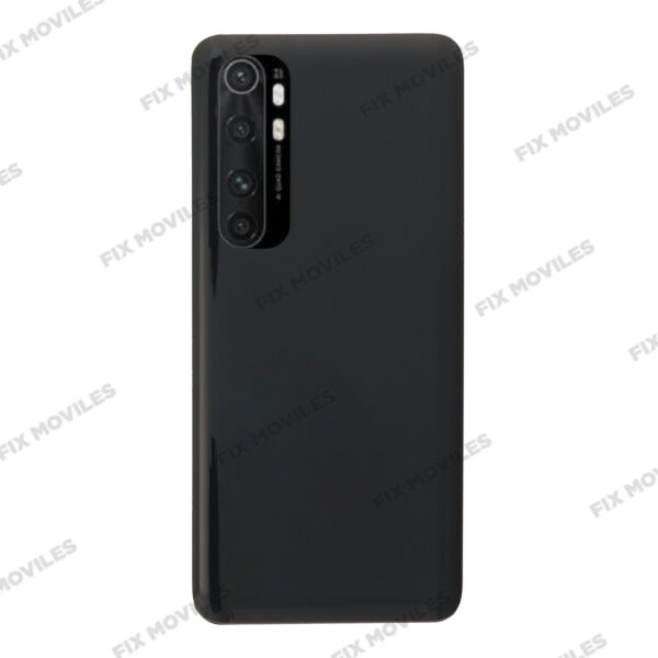 Tapa Trasera para Xiaomi Note 10 Lite Negro con Lente OEM