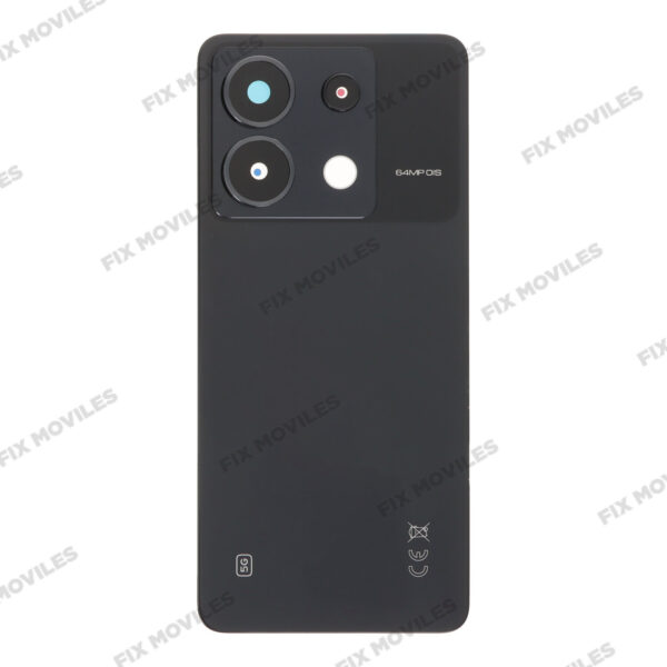 Tapa Trasera para Xiaomi Poco X6 5G Negro con Lente EXCELLENT