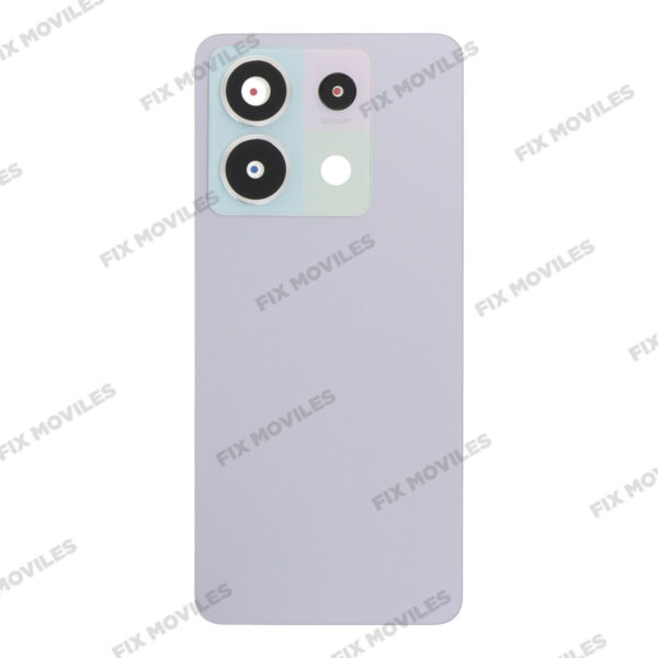 Tapa Trasera para Xiaomi Redmi Note 13 Pro 5G Lila con Lente