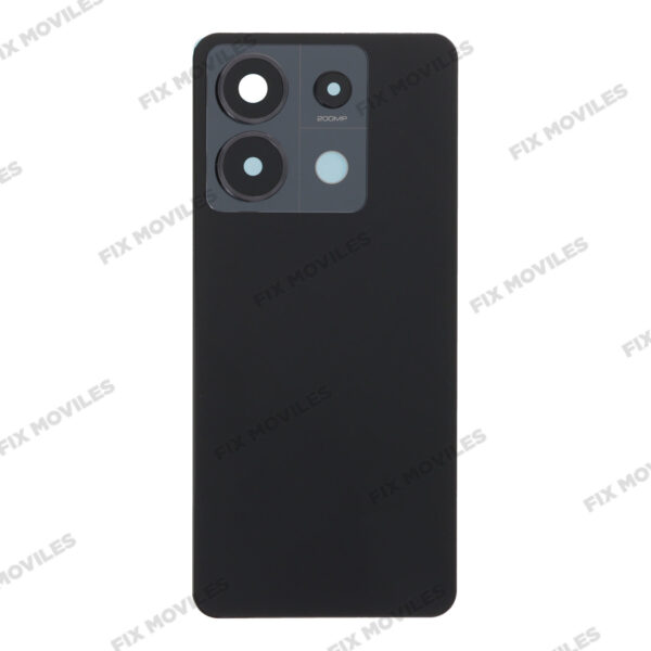 Tapa Trasera para Xiaomi Redmi Note 13 Pro 5G Negro con Lente OEM