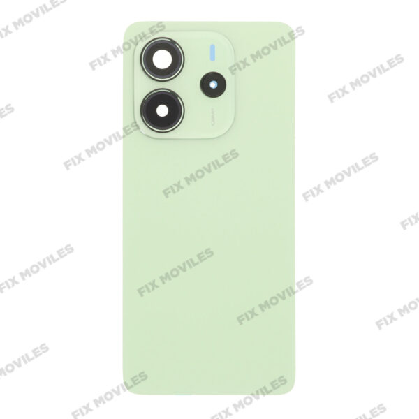 Tapa Trasera para Xiaomi Redmi Note 14 4G Verde con Lente OEM(VERSION BIG COVER)