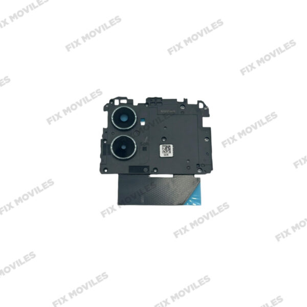 Tapa de Placa Base + Lente cristal de camara con marco para Xiaomi Redmi 10 5G Verde