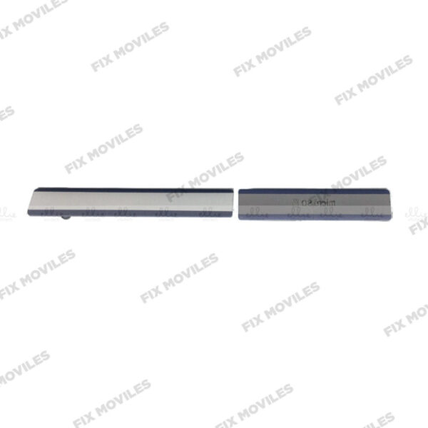 Tapa de SIM para Sony Z3 Plateada