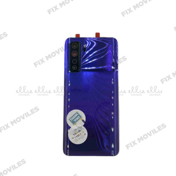 Tapa Trasera Huawei P40 Lite 5G / Nova 7SE Lila Con Lente