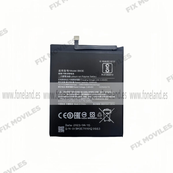 Batería Xiaomi Mi 8 BM3E 3300mAh