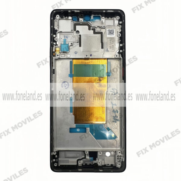 Carcasa Intermedia para Xiaomi Poco F5 Negro