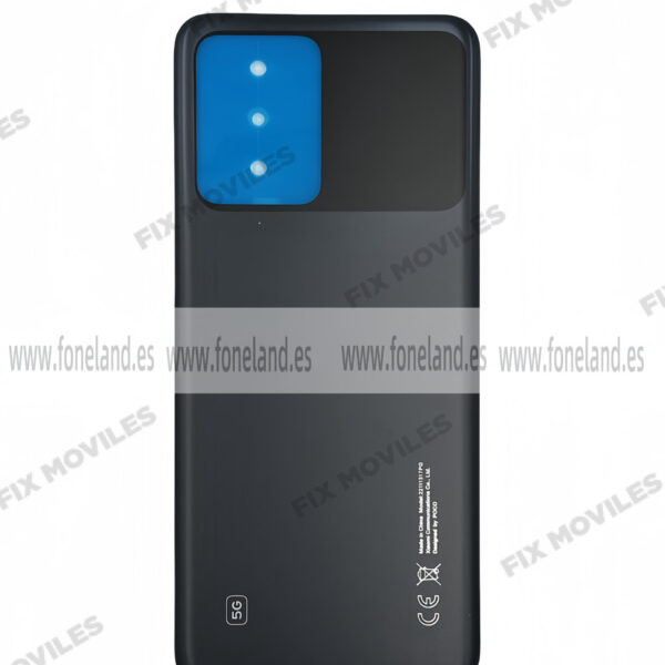 Tapa Trasera Para Xiaomi Poco X5 5G Negra Original