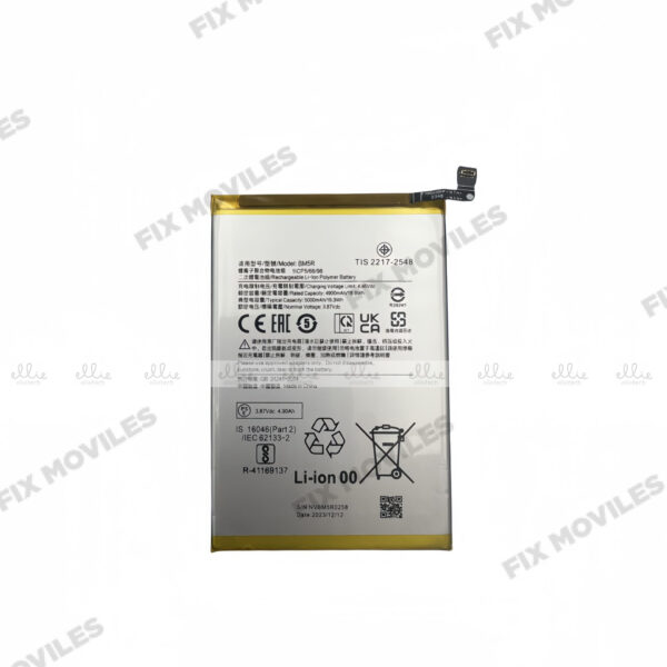 Batería Xiaomi Redmi 12 4G (23053RN02A, 23053RN02Y, 23053RN02I) / REDMI 12 5G (23076RN4BI, 23076RN8DY) / XIAOMI POCO M6 PRO BM5R