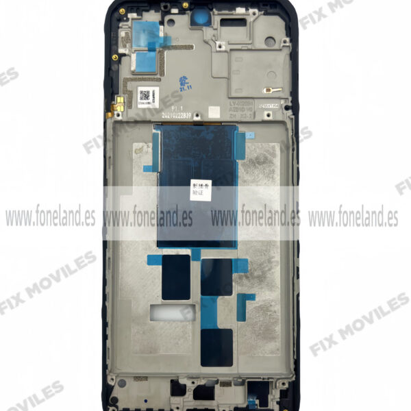 Carcasa Frontal(A) para Xiaomi Redmi Note 10 Pro 5G Negra Original