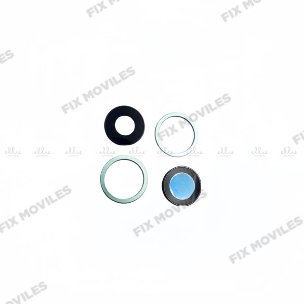 Lente Cristal Camara con Marco para iPhone 11 Verde camara