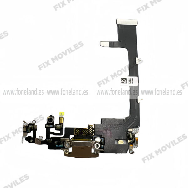 Cable Flex de Carga para iPhone 11 Pro 5.8 Dorado Desmontaje
